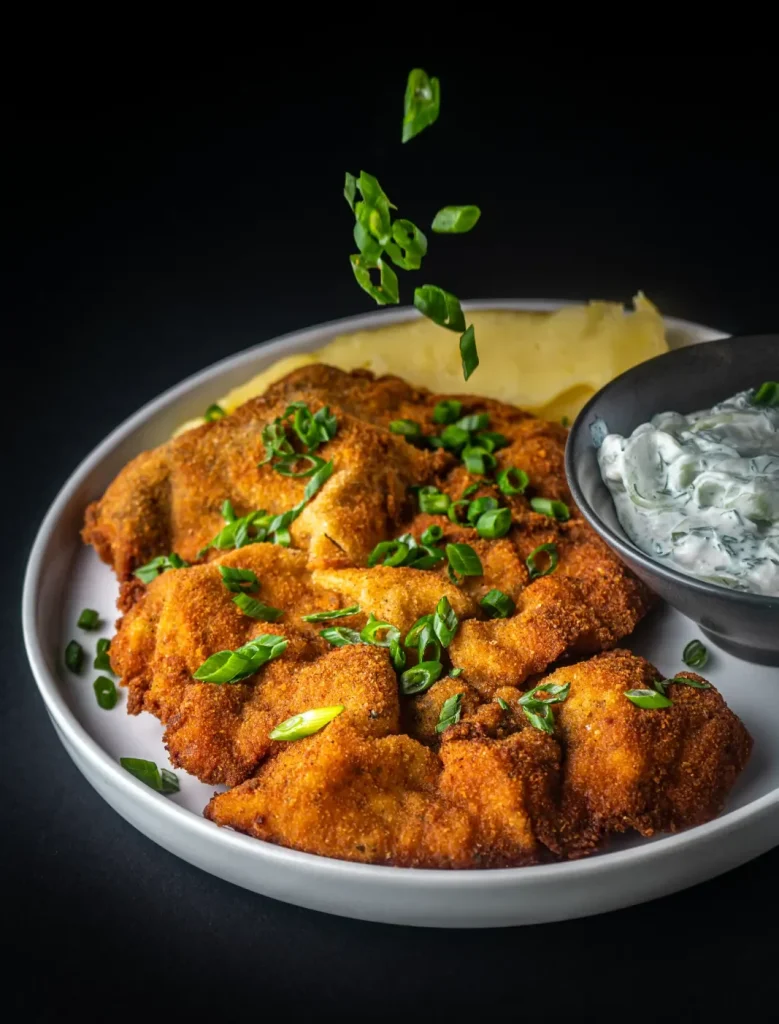 kotlet schabowy w restauracji just friends